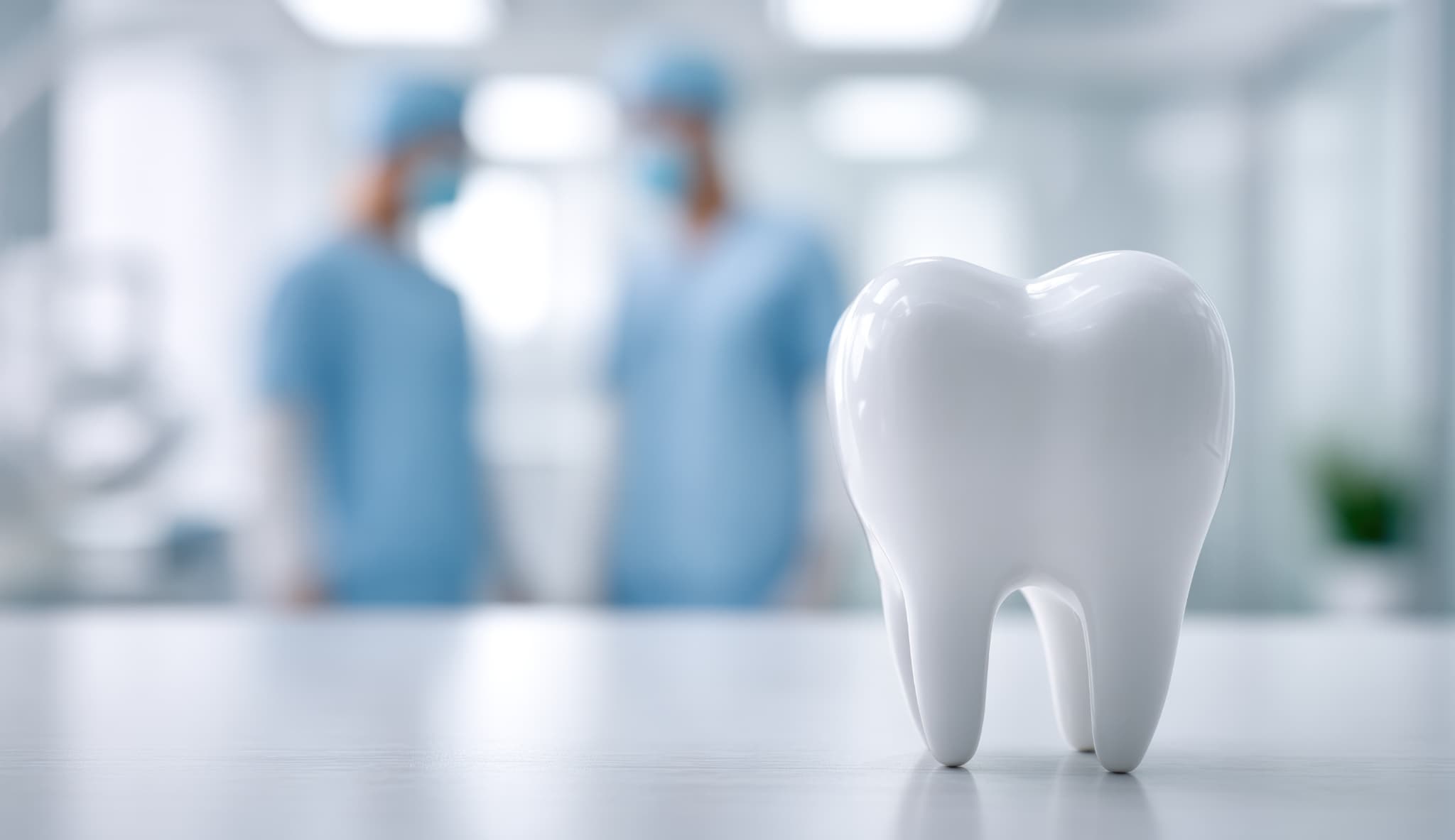 セラミックの歯のイメージ